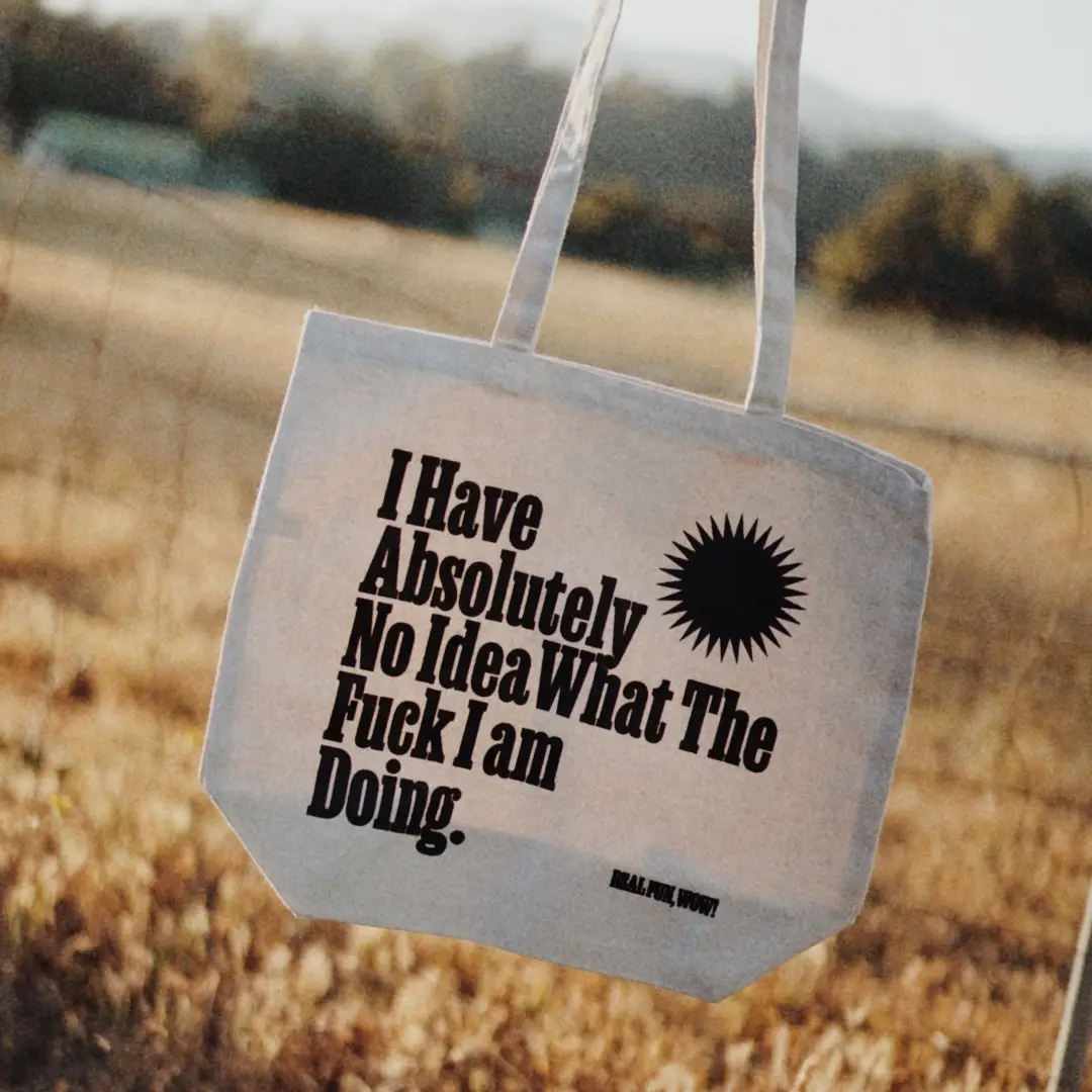 'no Idea’ Tote Bag