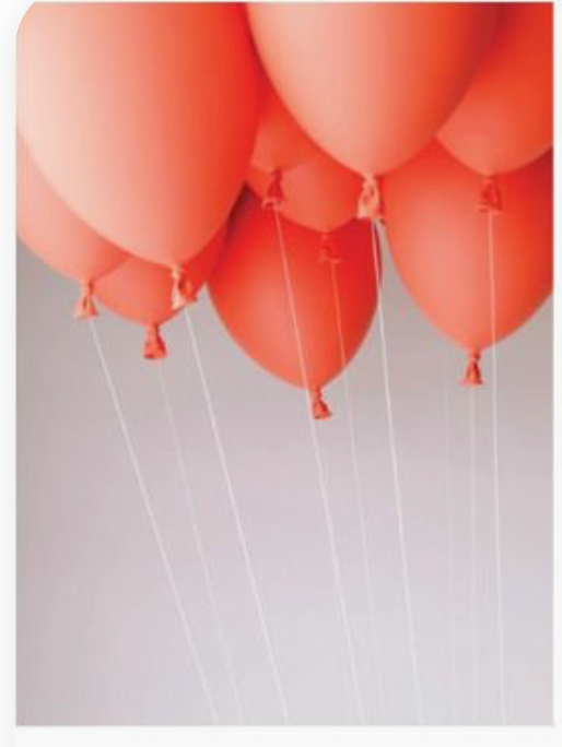 Colorful Single Helium Balloons