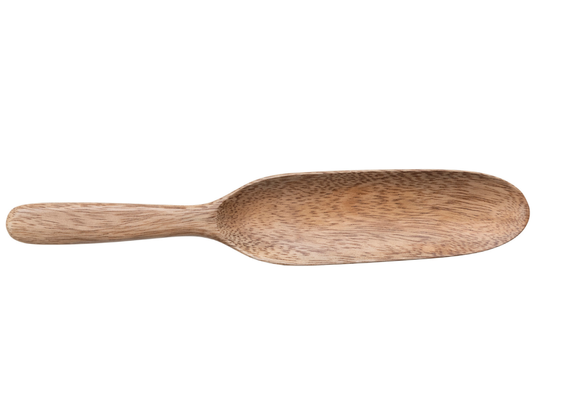 10"L Acacia Wood Spoon, Natural