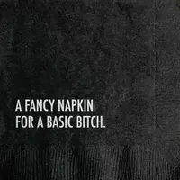 Basic B Cocktail Napkin