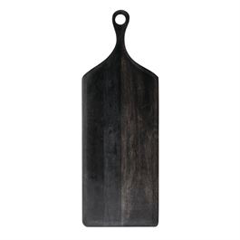 Acacia Wood Tray/Cutting Board, Black
